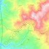 Tadian topographic map, elevation, terrain