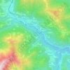 Muanda topographic map, elevation, terrain