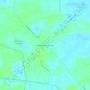 Clubhouse Crossroads topographic map, elevation, terrain
