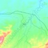 Bike topographic map, elevation, terrain