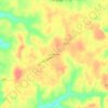 Donansburg topographic map, elevation, terrain