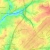 Burton End topographic map, elevation, terrain