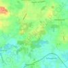 Brarupholz topographic map, elevation, terrain