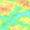 Marlingford topographic map, elevation, terrain