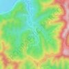 Santa Teresa topographic map, elevation, terrain