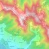 Lasune topographic map, elevation, terrain