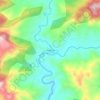 Virginia topographic map, elevation, terrain