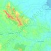 Renah Mendaluh topographic map, elevation, terrain