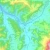 Wiggen topographic map, elevation, terrain