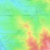 Chapparal topographic map, elevation, terrain