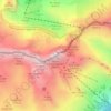 Monte Forato / Prestreljenik topographic map, elevation, terrain