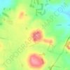 Arbury Hill topographic map, elevation, terrain