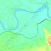 Kuok topographic map, elevation, terrain