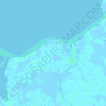 Buhayrat al Qinn topographic map, elevation, terrain