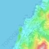 Montecelo topographic map, elevation, terrain