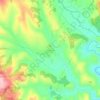 Pranjani topographic map, elevation, terrain