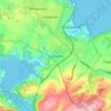 Galmpton topographic map, elevation, terrain