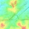 Abeele topographic map, elevation, terrain