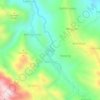 Bongas topographic map, elevation, terrain