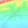 Sinjar topographic map, elevation, terrain