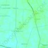 Odigi topographic map, elevation, terrain