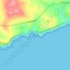 The Blowhole topographic map, elevation, terrain