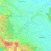 Koto Besar topographic map, elevation, terrain