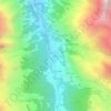 Dégioz topographic map, elevation, terrain