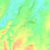 Bangun Rejo topographic map, elevation, terrain