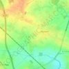 Le Roupion topographic map, elevation, terrain