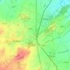 Tůmovka topographic map, elevation, terrain