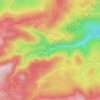 Ómassa topographic map, elevation, terrain