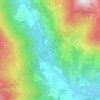 Untersee topographic map, elevation, terrain