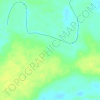 Marandua topographic map, elevation, terrain