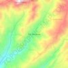 San Bernardo topographic map, elevation, terrain