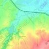 Реброво topographic map, elevation, terrain