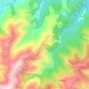 Brañaseca topographic map, elevation, terrain