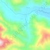 Bedelan topographic map, elevation, terrain