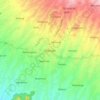 Sidorejo topographic map, elevation, terrain