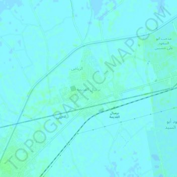 Birimbal al Quadima topographic map, elevation, terrain