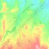 Malounta topographic map, elevation, terrain