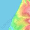 Azenhas do Mar topographic map, elevation, terrain