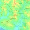 Thingal Nagar topographic map, elevation, terrain