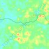 Tumbang Mujai topographic map, elevation, terrain