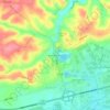 North Fogelsville topographic map, elevation, terrain