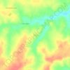 Paul topographic map, elevation, terrain