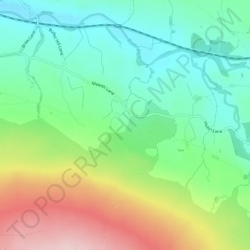 Mewith Head topographic map, elevation, terrain