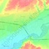 Girishk topographic map, elevation, terrain
