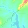 Hannur topographic map, elevation, terrain