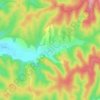 Groși topographic map, elevation, terrain